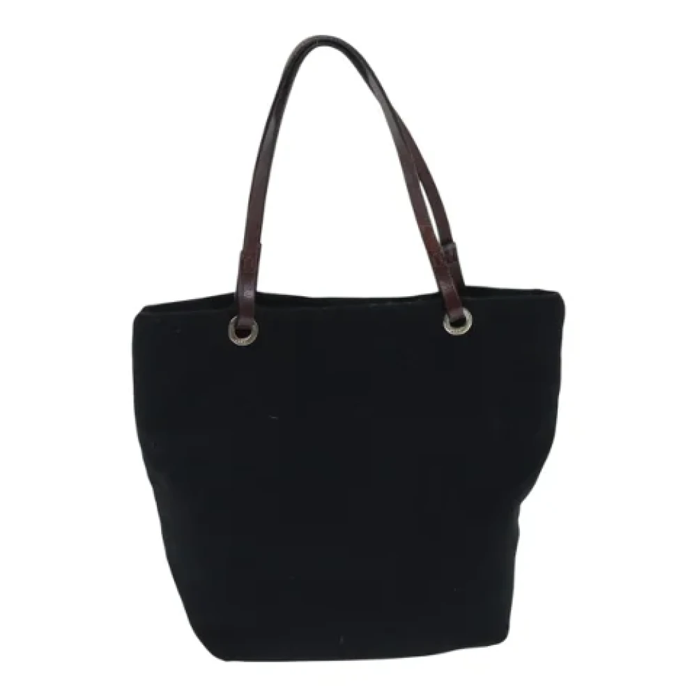Fendi Vintage Pre-owned Wool handbags Black Dames