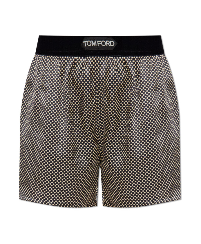 shorts-en-soie-a-pois