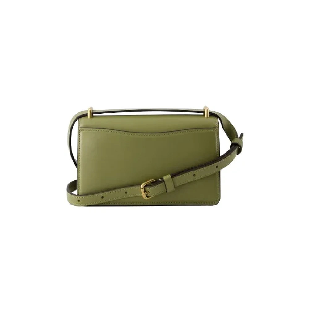 Coach Pre-owned Leather crossbody-bags Green Dames