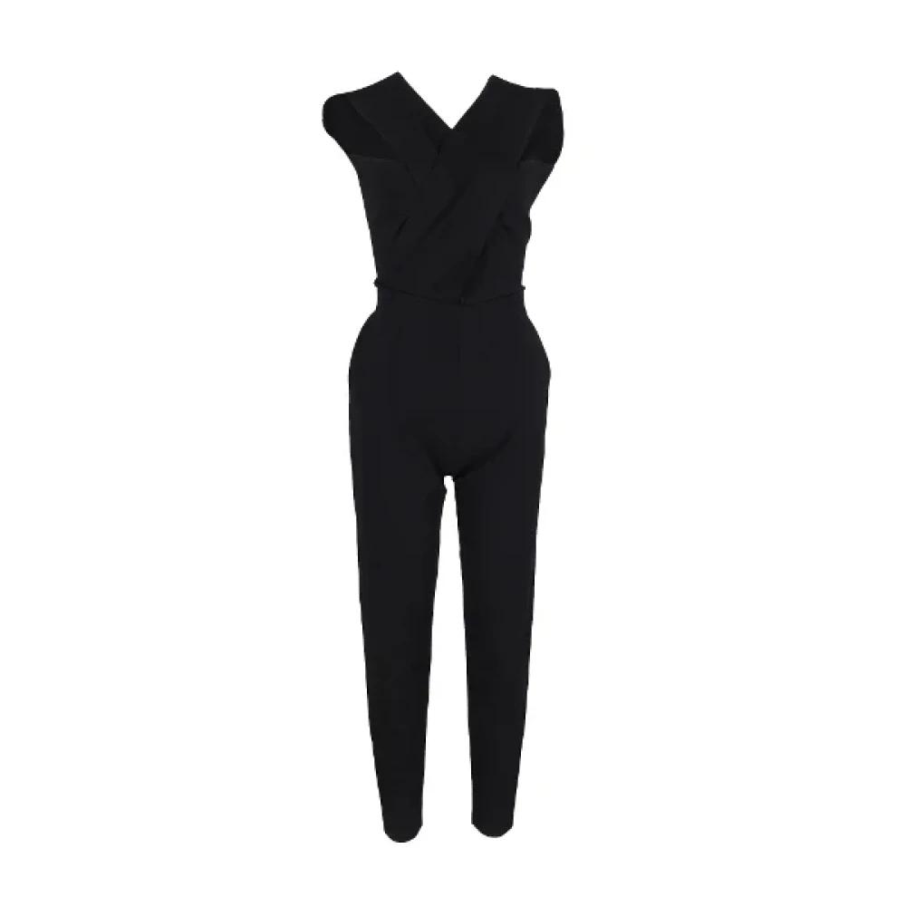 Stella McCartney Pre-owned Polyester dresses Black Dames
