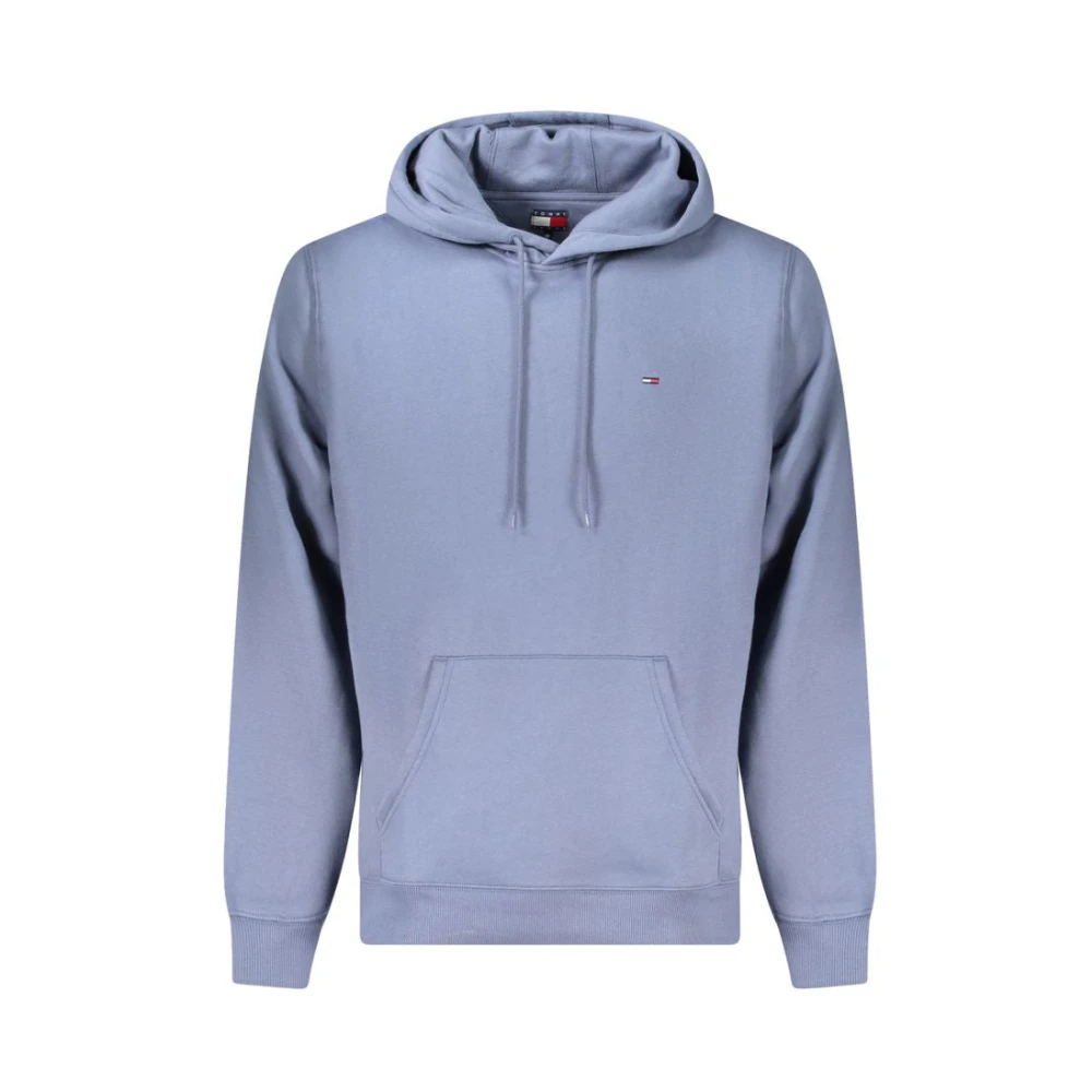 Tommy Hilfiger Men's Blue Cotton Sweater Hoodie