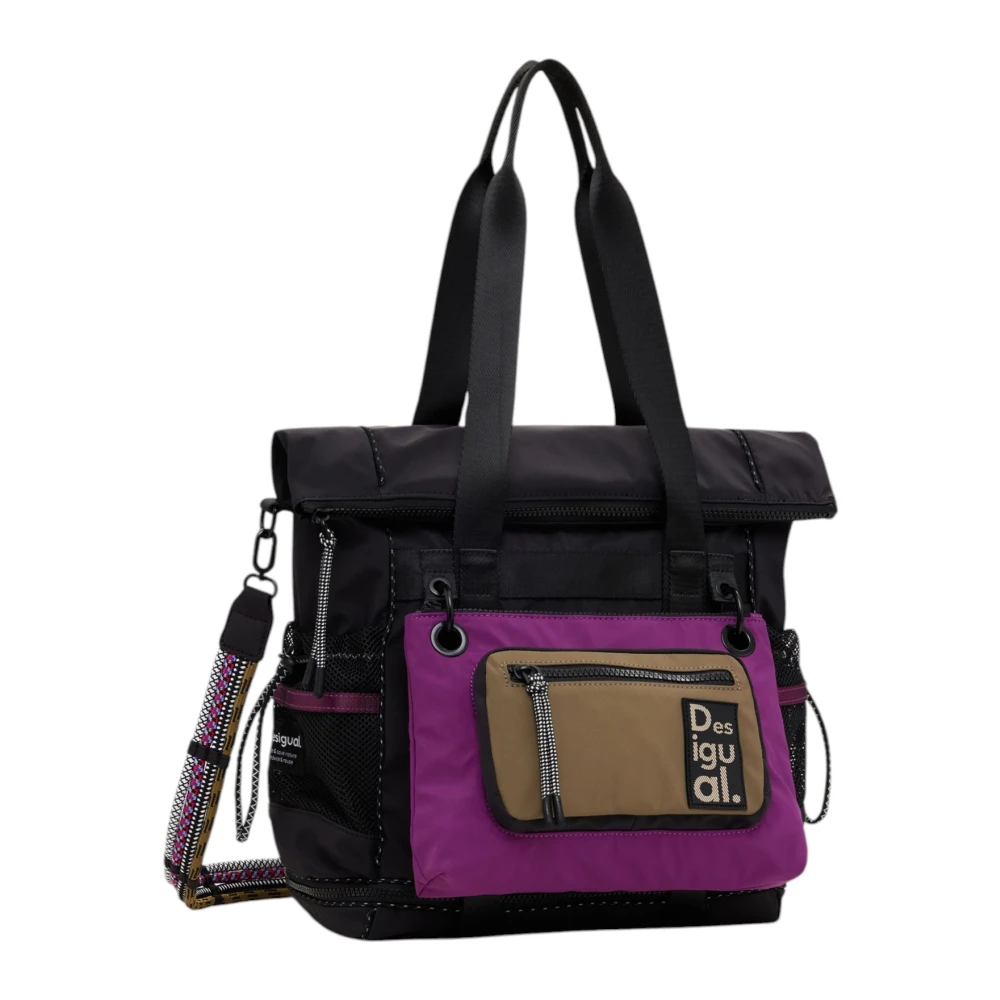 Desigual Lente Zomer Damesrugzak Collectie Black Dames