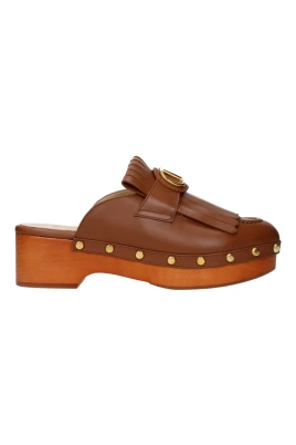 F84691 Leather Slippers