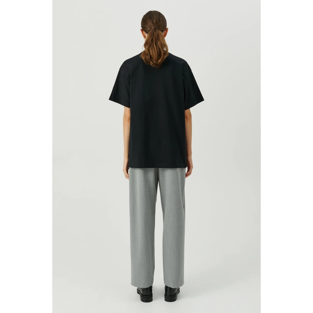 Soulland Kralen Logo T-shirt Black Unisex