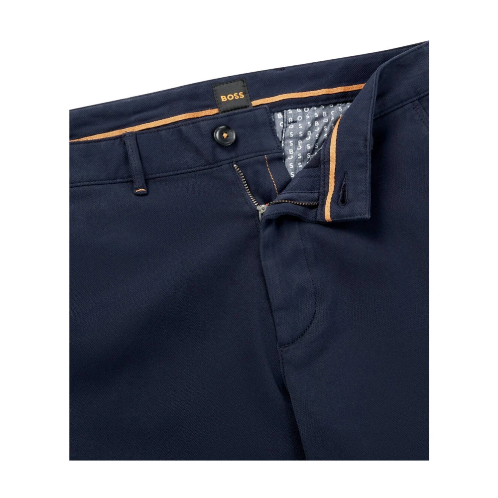 Boss Orange Slim Fit Chino Blue Heren
