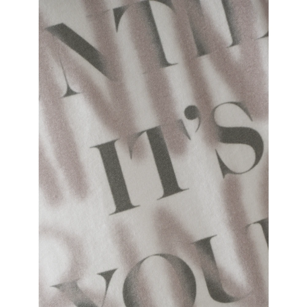 Anine Bing Witte T-shirts en Polos Cason White Dames