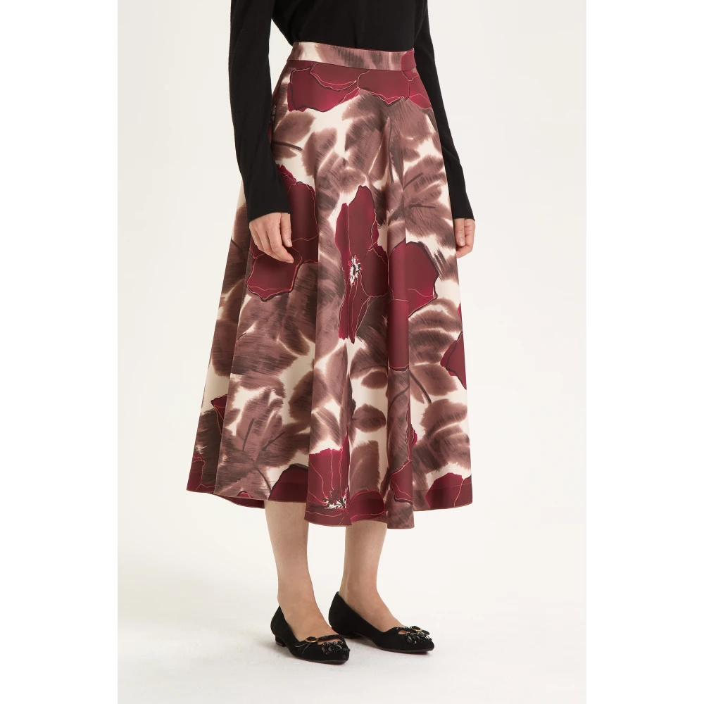 Maliparmi Camou Flower Cady ROK Multicolor Dames