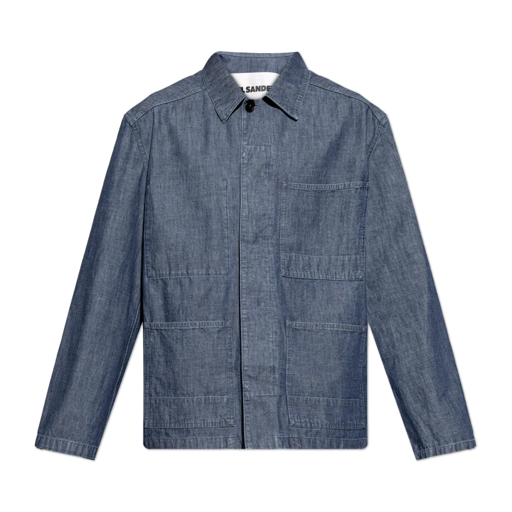 Jil Sander Uomo Blu Magliette, L, New,