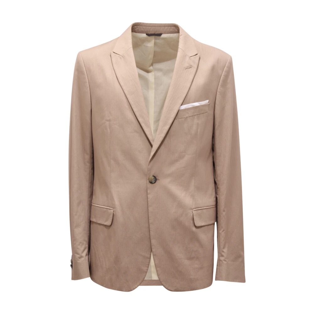 Exte Men's Beige 4266Au Abito Cotton Suit - Blazers - Xl - Jackets