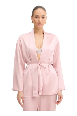 Oversize Satin Blazer