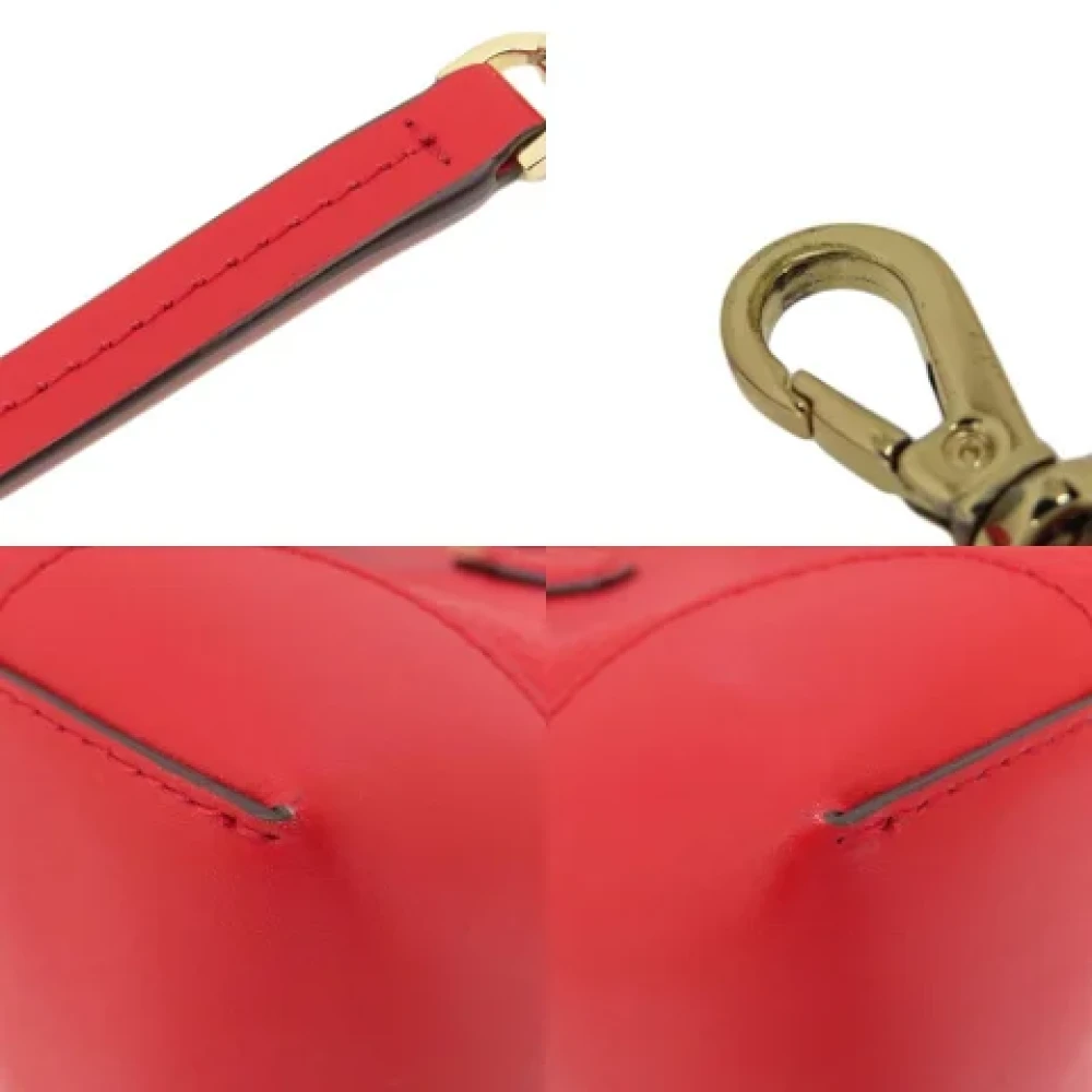 Michael Kors Pre-owned Leather totes Red Dames