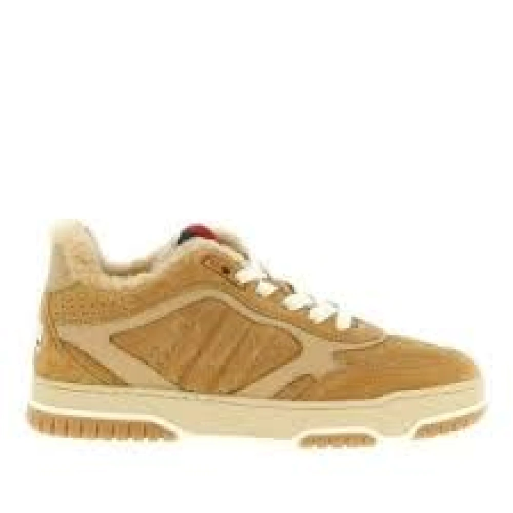 Gucci Re-Web Sneaker Dames Schoenen Bruin