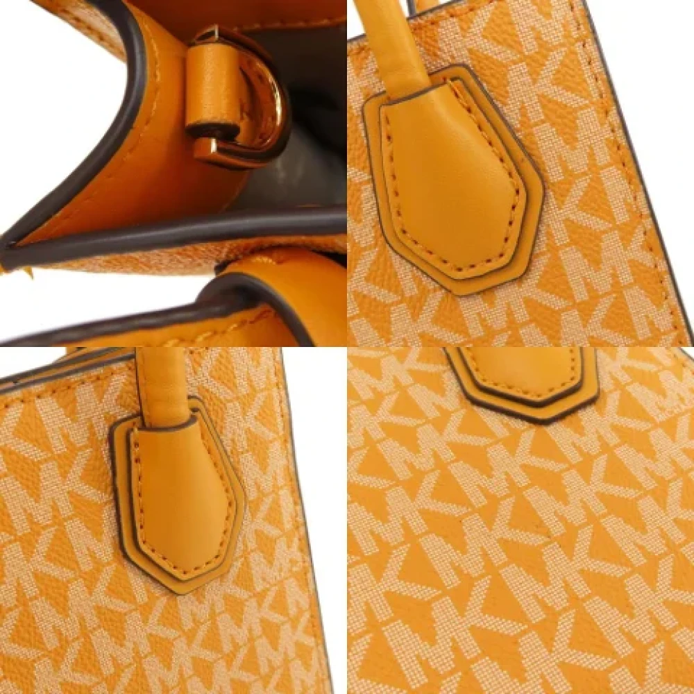 Michael Kors Pre-owned Canvas handbags Yellow Dames
