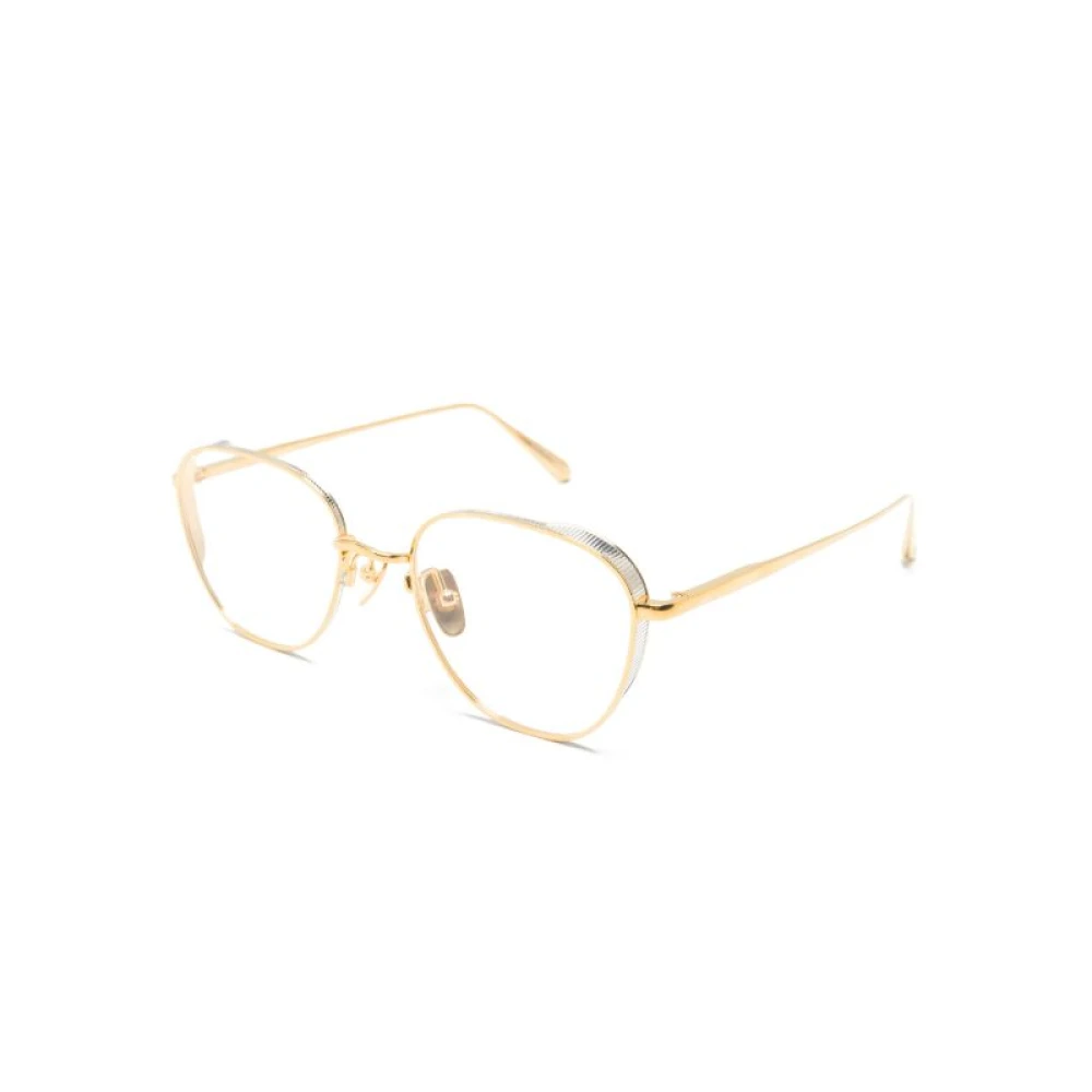 Linda Farrow Lfl1503 C4 OPT Optical Frame Yellow Dames