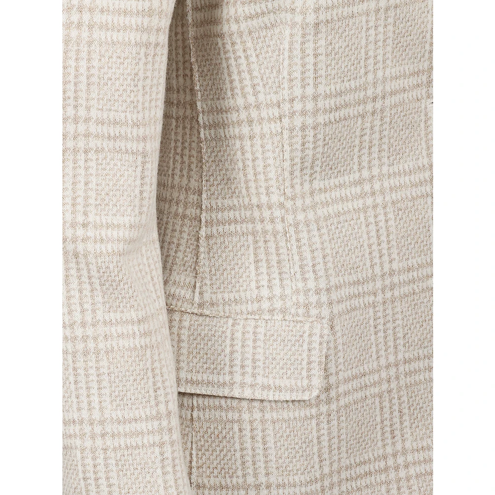 Eleventy Wollen Blend Zandjas Beige Dames