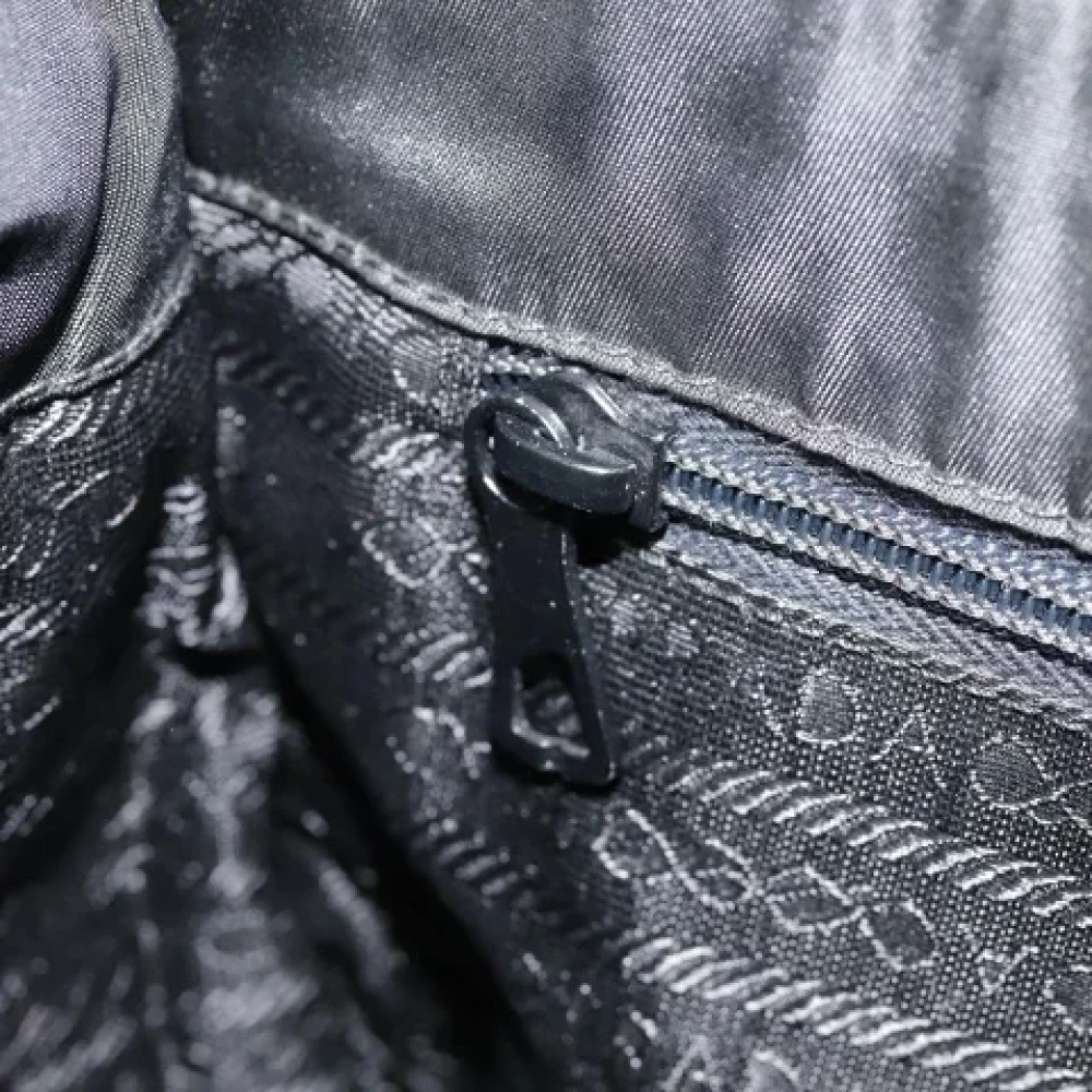 Prada Vintage Pre-owned Fabric prada-bags Black Dames
