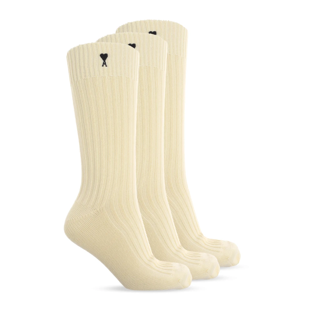 Ami Paris Donna Beige Mutande, Xs, New,