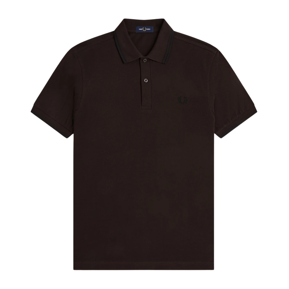 Fred Perry M3600 Polo - Male - Polo Shirts - Brown - S - Tops - Image 8