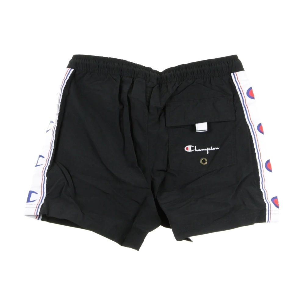 Champion Zwarte Beachshort Zwembroek voor Mannen Black Heren