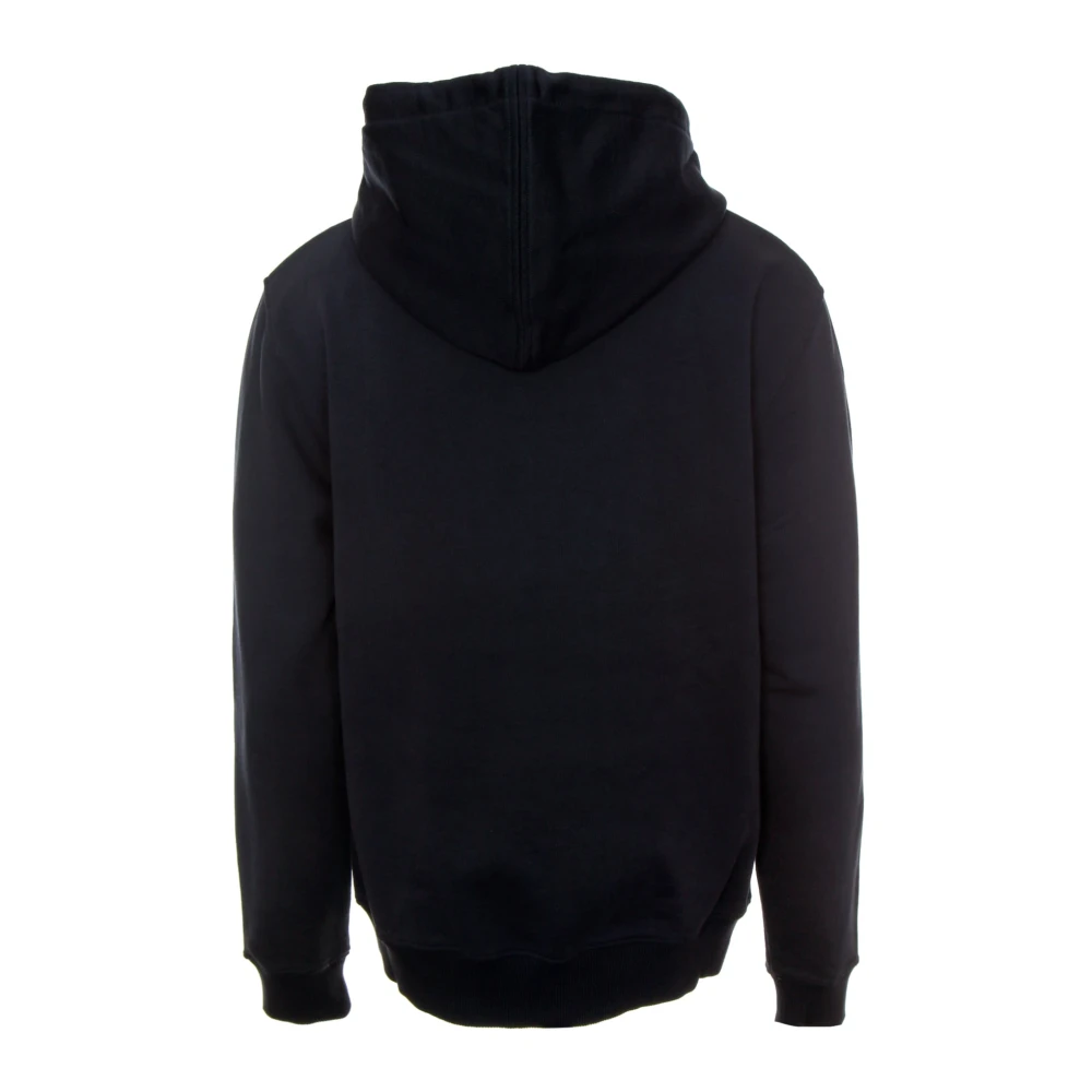 Ami Paris Gebreide Half-Zip Trui met Opstaande Kraag Blue Heren