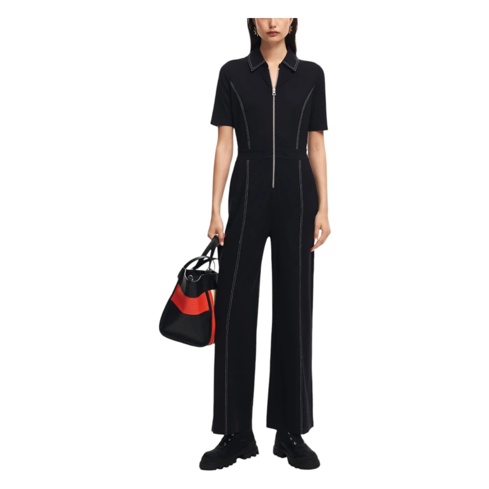Desigual Herfst Winter Jumpsuit voor Vrouwen Black Dames