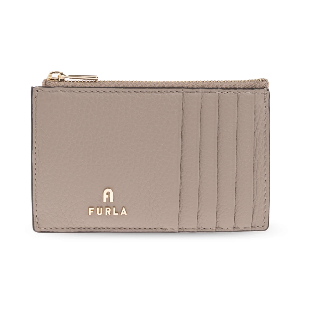 Furla Women's Beige Wallets & Cardholders, One Size, Card Holder Camelia