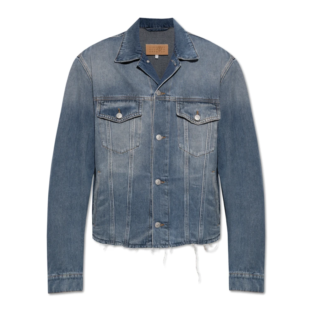 MM6 Maison Margiela Denim Jack Blue Heren