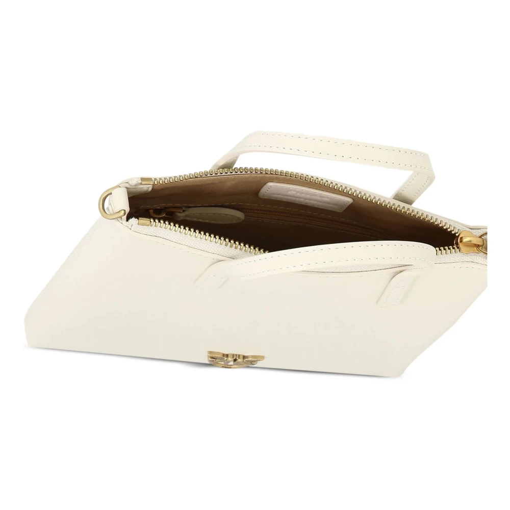 pinko Mini Shopper Tas Beige Dames