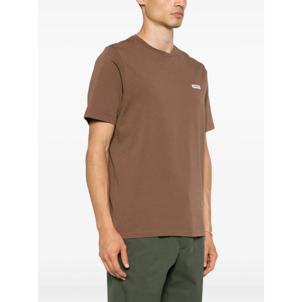 Autry Choco T-Shirt Brown Heren