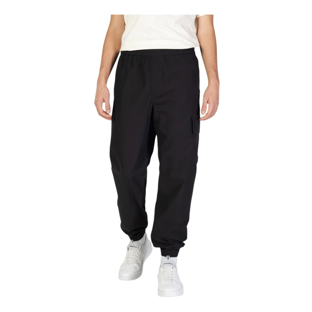 Calvin Klein Jeans Katoenen Herenbroek Herfst Winter Collectie Black Heren
