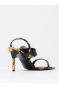 sandales-a-talon-imprime-baroque-noires