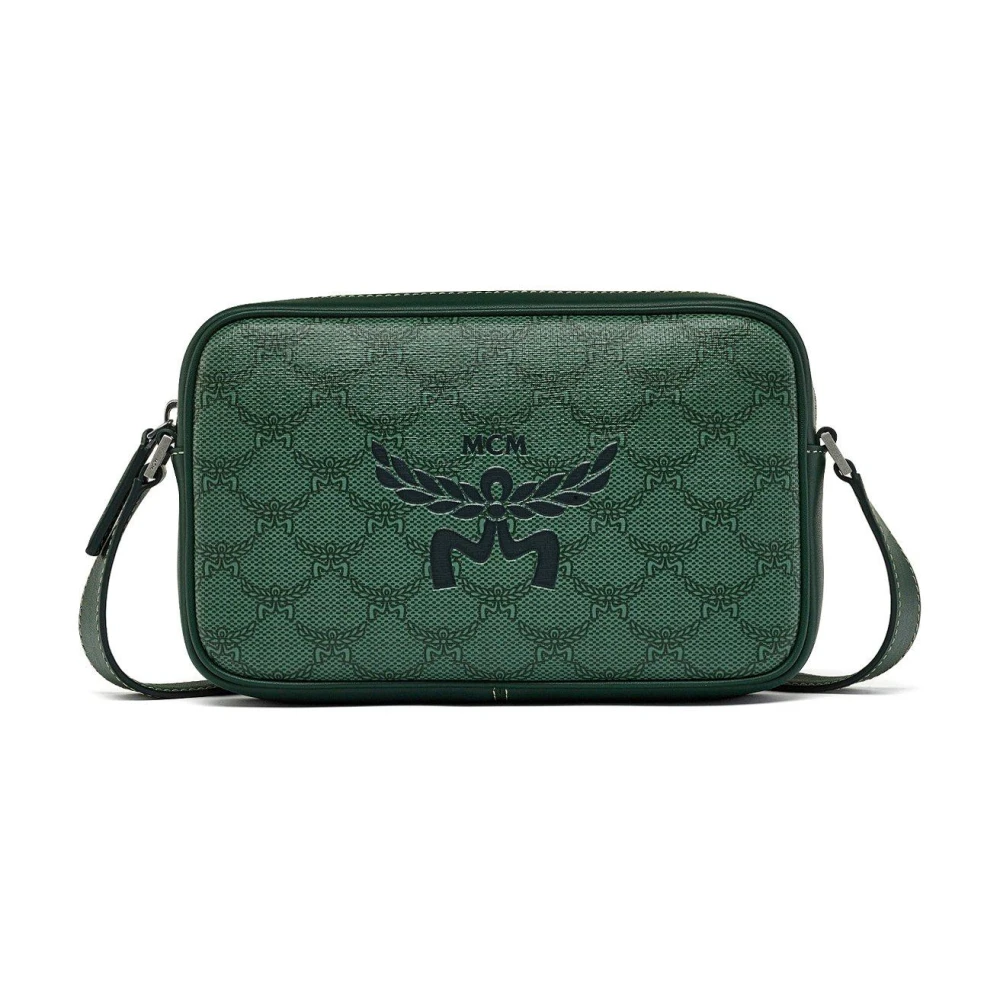 MCM Lucht Schoudertas in Lauretos Green Dames