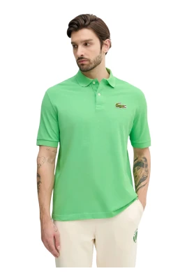 Lös passform L.12.12 Piqué Badge Polo