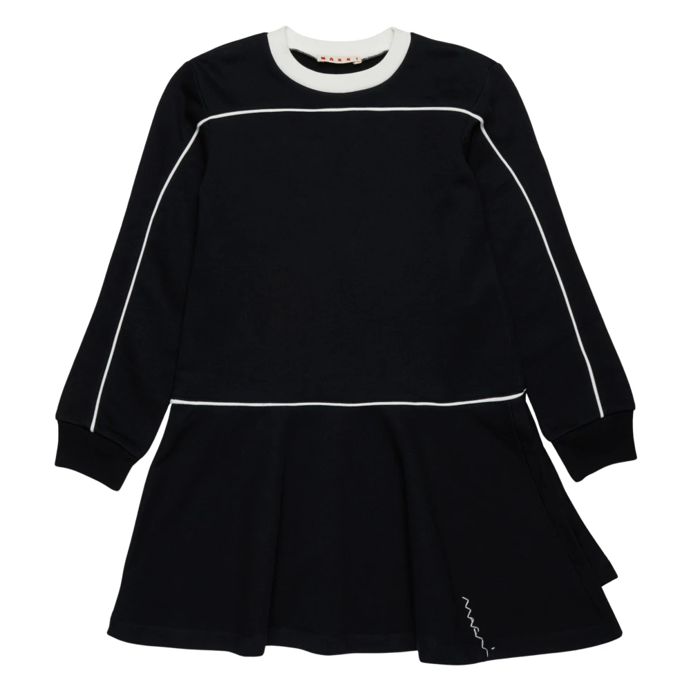 Marni Girls Black Dresses, 14 Y, Jumper Dress
