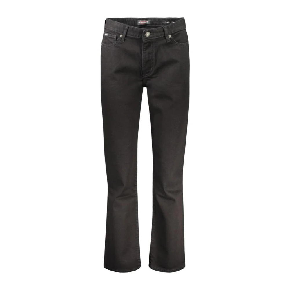 Guess Women's Black Bootcut Jeans, W29 L32, Cotton Straight-Leg Jeans & Trousers