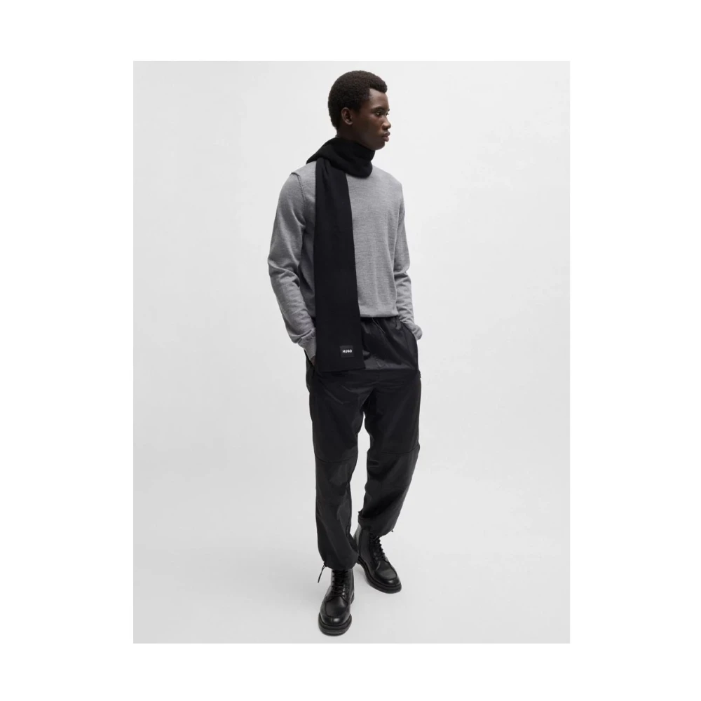 Boss Orange Stijlvolle Sjaal Black Heren