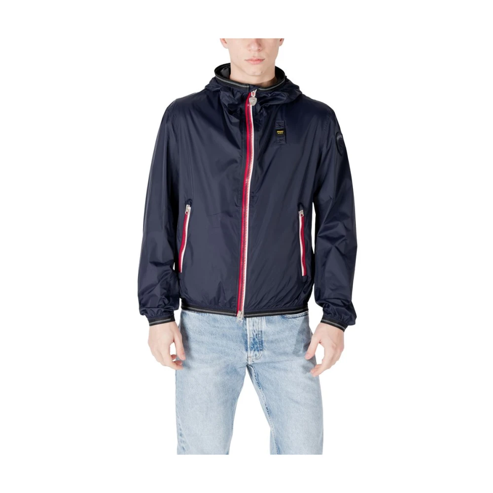 Blauer Blue Sporty Polyamide Jacket - Male - Light Jackets - M - Jackets