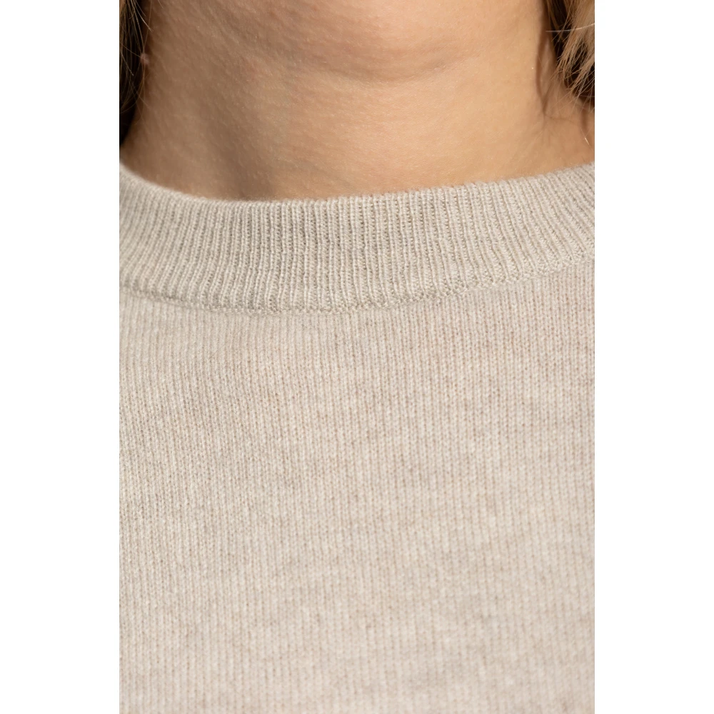 Lisa Yang Kasjmier trui Helena Beige Dames