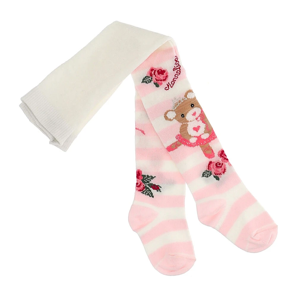 Monnalisa Unisex Kids Multicolor Collant Con Fantasia - Kids Socks - 3 Y - Kids