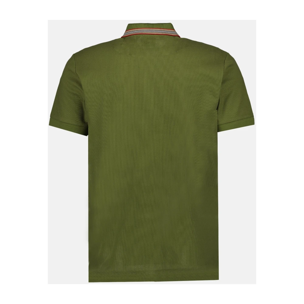Burberry Klassieke Polo Shirt Green Heren