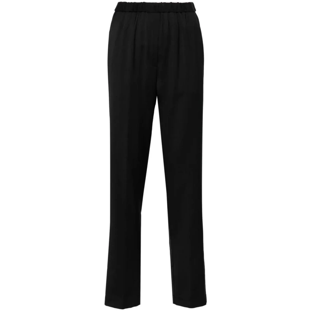 Forte Cropped Trousers Black Dames