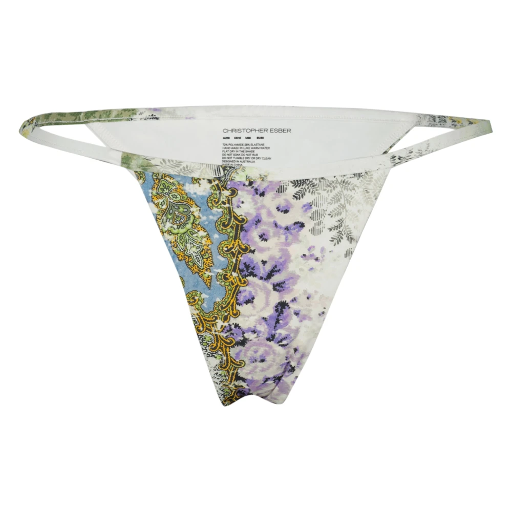 Christopher Esber Multicolor Absence Bikini Bottoms - Female - Underpants - L - Underwear