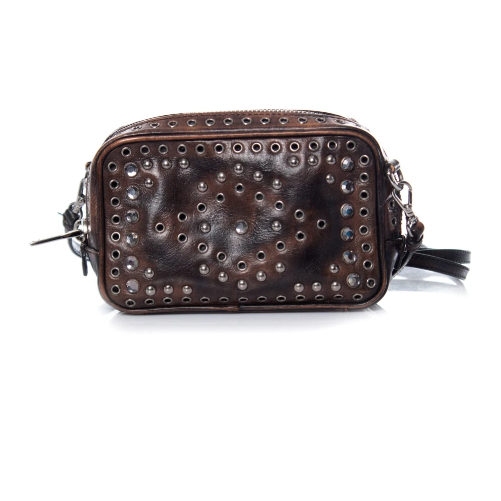 Prada Vintage Tweedehands tas Brown Dames