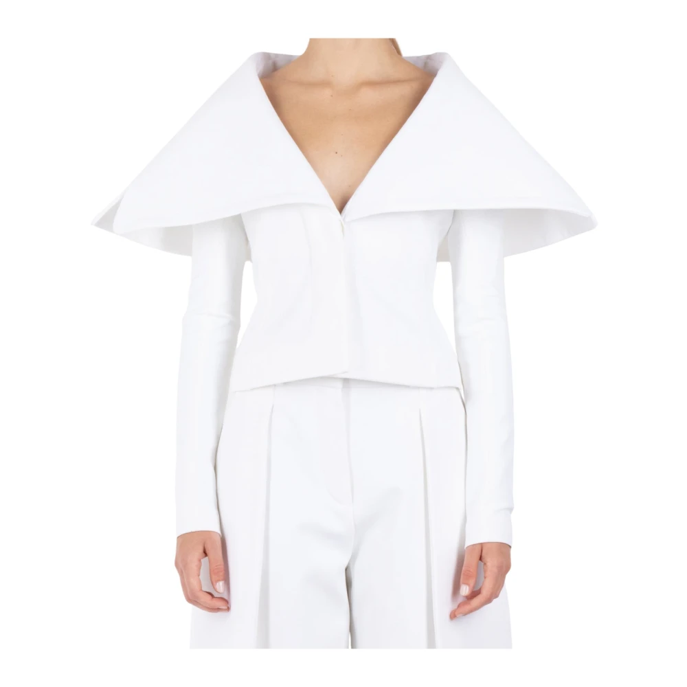 Jacquemus Witte Jas La Veste Stijl White Dames
