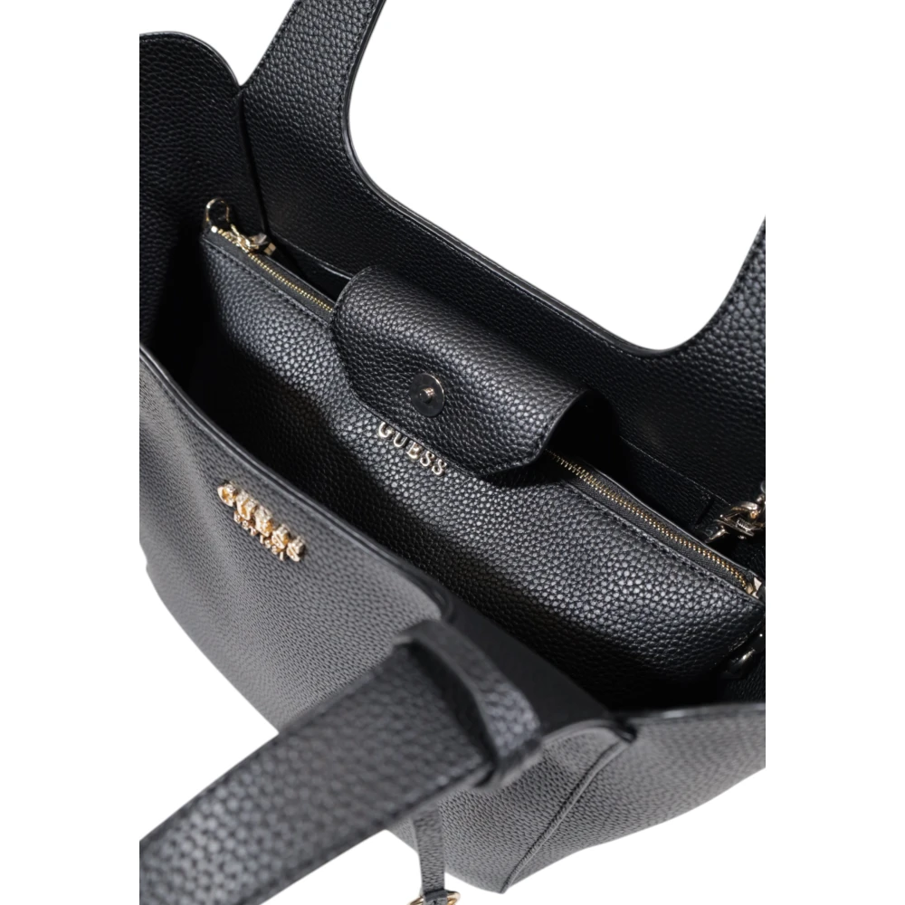Guess Lente Zomer Dames Grote Tassen Collectie Black Dames