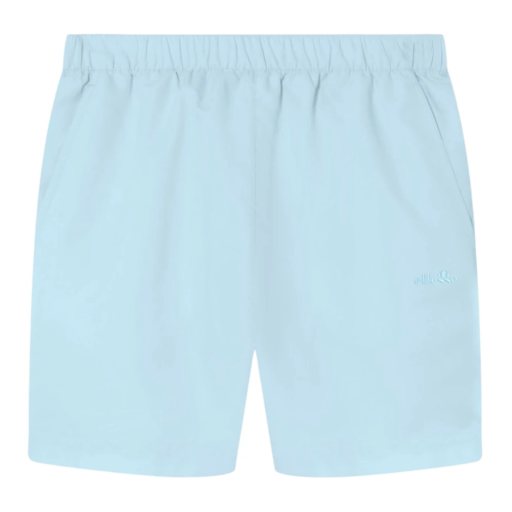 VAN GRAAF Ellesse Herren Hellblau Sweatshorts Baumwolle Blau, Klein - Bild 5