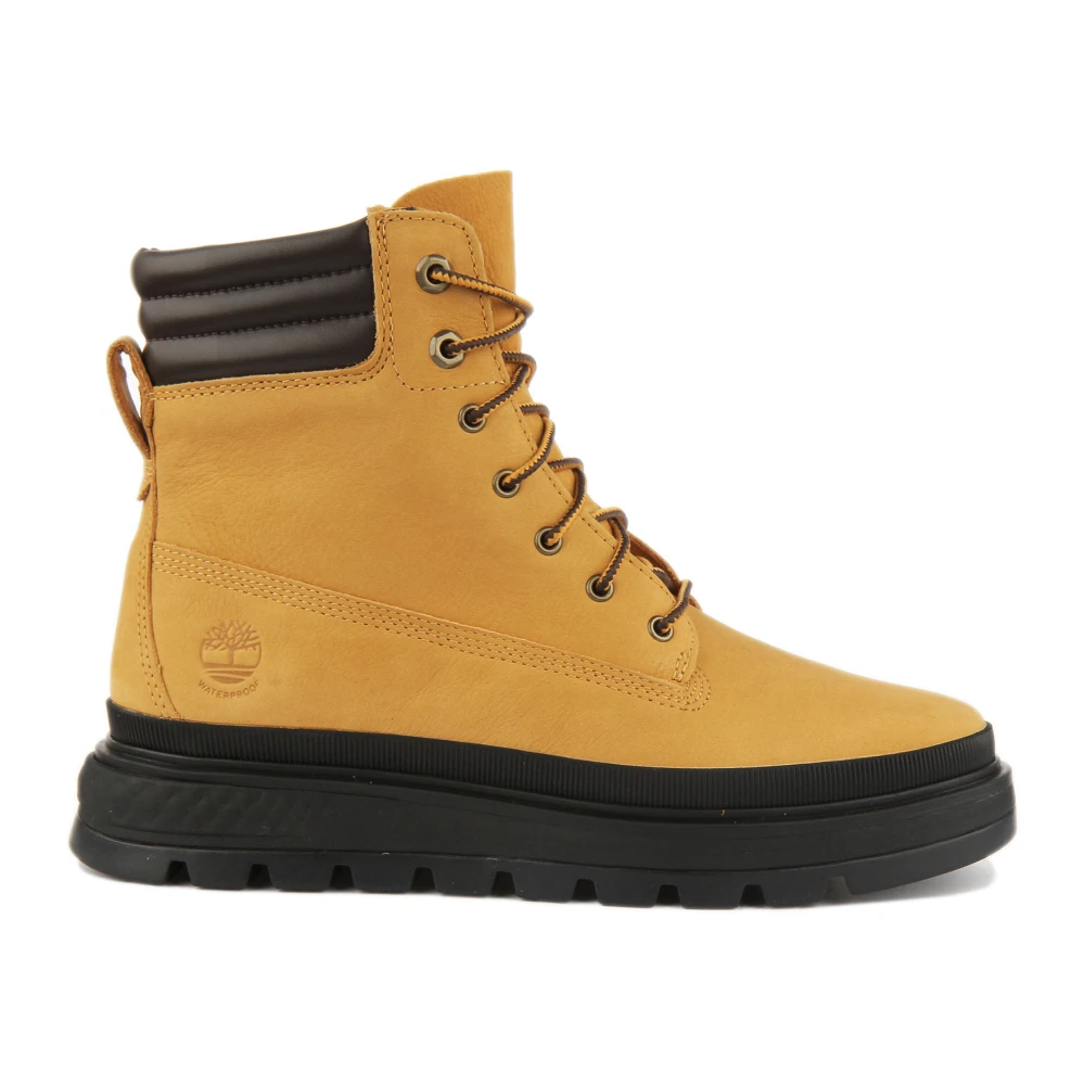 Timberland Women's Brown Lace-Up Boots, 5 Uk, Waterproof Ankle Boots