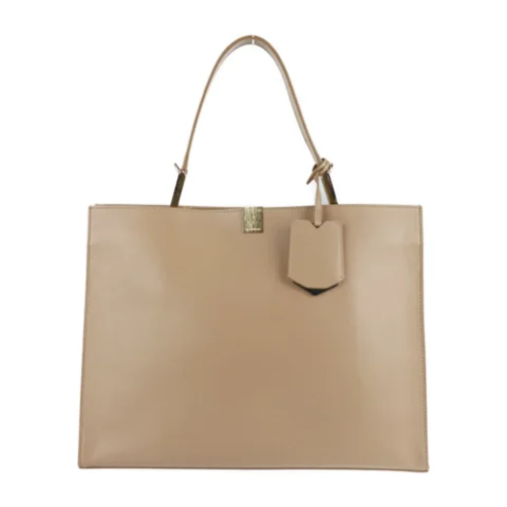 Balenciaga Vintage Pre-owned Leather totes Beige Dames
