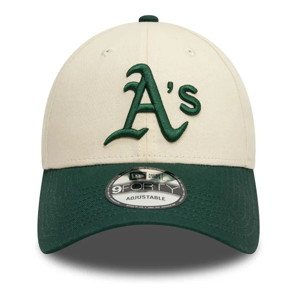 new era Beige Athletics Kleurblok Pet Beige Heren
