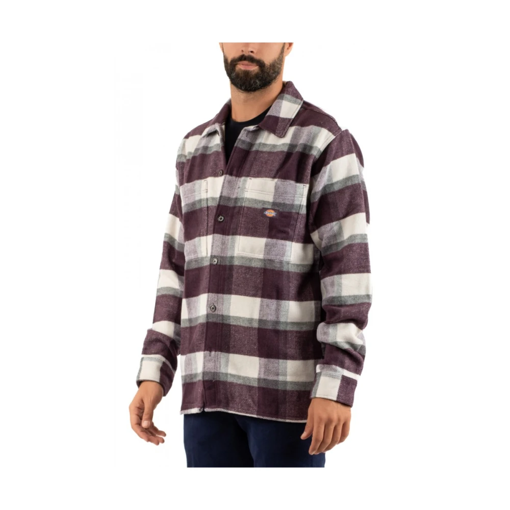 Dickies Herenoverhemd Purple Heren